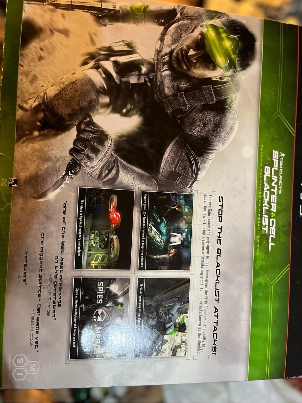 Tom Clancy’s splinter cell blacklist paladin multi-mission aircraft edition - Picture 4 of 9